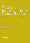 CRITICAL REVIEWS IN THERAPEUTIC DRUG CARRIER SYSTEMS]