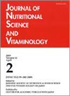 JOURNAL OF NUTRITIONAL SCIENCE AND VITAMINOLOGY]